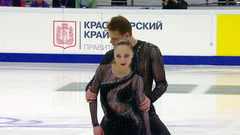 Александра Бойкова — Дмитрий Козловский. Короткая программа. Чемпионат России по фигурному катанию 2023
