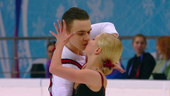 Анастасия Мухортова — Дмитрий Евгеньев. Короткая программа. Чемпионат России по фигурному катанию 2023