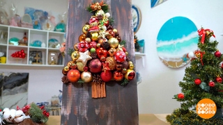 Новогоднее панно. Доброе утро. Фрагмент