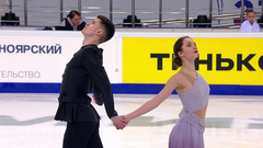 Полина Усова — Михаил Антонов. Произвольный танец. Чемпионат России по фигурному катанию 2023