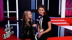 «Баста —  суровый дядька». Екатерина Иванова. Интервью после Слепых прослушиваний. Голос. Дети-10