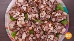 Мраморный рулет от Марии Суровой. Доброе утро. Фрагмент