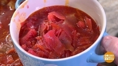 Хочешь согреться? Ешь борщ! Доброе утро. Фрагмент