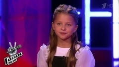 Анна Рогинская перед перед Слепыми прослушиваниями