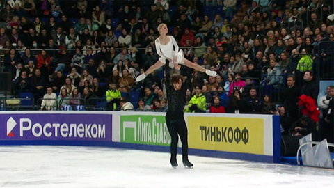 Евгения Тарасова — Владимир Морозов. Короткая программа. Тинькофф Кубок Первого канала по фигурному катанию 2023