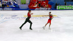 Ясмина Кадырова — Валерий Колесов. Короткая программа. Тинькофф Кубок Первого канала по фигурному катанию 2023