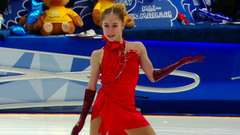 Алина Горбачева. Короткая программа. Тинькофф Кубок Первого канала по фигурному катанию 2023