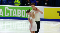 Ясмина Кадырова — Валерий Колесов. Произвольная программа. Тинькофф Кубок Первого канала по фигурному катанию 2023