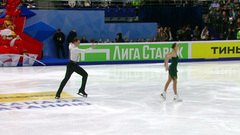 Александра Бойкова — Дмитрий Козловский. Произвольная программа. Тинькофф Кубок Первого канала по фигурному катанию 2023