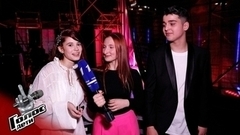 «МакSим научила нас кайфовать на сцене!» Алексей Тельцов и Екатерина Иванова. Интервью после Поединков. Голос.Дети 10