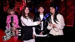 «Не знаем, как справимся без Егора в дополнительном этапе». Аврора Позднякова, Фирдавс Авезов и Софи Сингх. Интервью после Песни на вылет. Голос. Дети