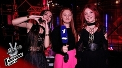 «Егор Крид обязан забрать статуэтку лучшего Наставника этого сезона!» Алина Шамукова и Полина Пономарева. Интервью после Поединков. Голос. Дети 10  