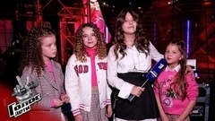 «Песня “ЛП” про нас, мы стали лучшими подругами». Анна Рогинская, Ольга Косарева и Элина Нигматуллина. Интервью после Поединков. Голос. Дети 10