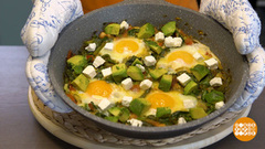 Зеленая шакшука от Марии Суровой. Доброе утро. Суббота. Фрагмент