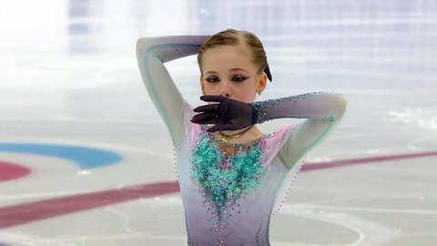 Любовь Рубцова. Короткая программа. Первенство России по фигурному катанию среди юниоров 2023