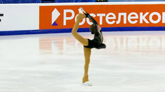 Елизавета Лабутина. Короткая программа. Первенство России по фигурному катанию среди юниоров 2023