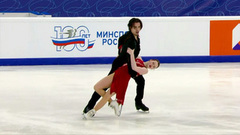 Анна Коломенская — Артем Фролов. Ритм-танец. Первенство России по фигурному катанию среди юниоров 2023