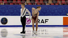 Ульяна Ермакова — Артем Крылов. Ритм-танец. Первенство России по фигурному катанию среди юниоров 2023