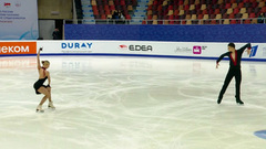 Софья Леонтьева — Даниил Горелкин. Ритм-танец. Первенство России по фигурному катанию среди юниоров 2023