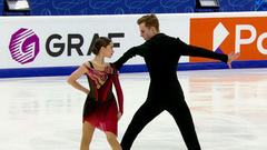 Анна Щербакова — Егор Гончаров. Ритм-танец. Первенство России по фигурному катанию среди юниоров 2023