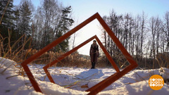 Фотосессия в зимнем лесу. Доброе утро. Фрагмент 