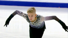 Тимофей Столяренко. Произвольная программа. Первенство России по фигурному катанию среди юниоров 2023