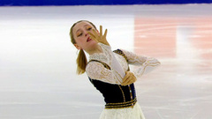 Лидия Плескачева. Произвольная программа. Первенство России по фигурному катанию среди юниоров 2023