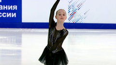 Дина Хуснутдинова. Произвольная программа. Первенство России по фигурному катанию среди юниоров 2023