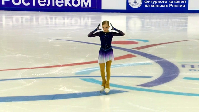 Любовь Рубцова. Произвольная программа. Первенство России по фигурному катанию среди юниоров 2023