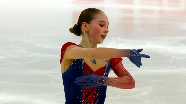 Мария Гордеева. Произвольная программа. Первенство России по фигурному катанию среди юниоров 2023