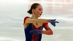 Мария Гордеева. Произвольная программа. Первенство России по фигурному катанию среди юниоров 2023