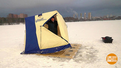 На рыбалку — с палаткой! Доброе утро. Фрагмент