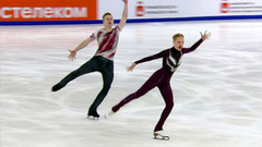 Ульяна Ермакова — Артем Крылов. Произвольный танец. Первенство России по фигурному катанию среди юниоров 2023