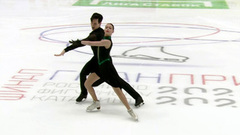 Милана Кузьмина — Дмитрий Студеникин. Ритм-танец. Финал Гран-при России по фигурному катанию 2022/23