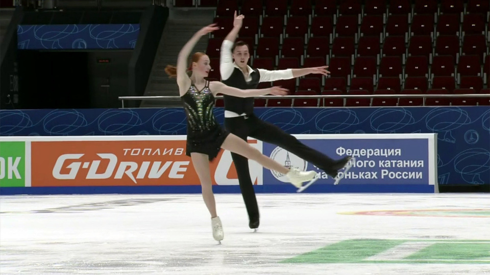 Елизавета Осокина - Артем Грицаенко. Короткая программа. Пары. Юниоры. Казань. Г