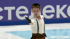Кирилл Сарновский. Короткая программа. Финал Гран-при России по фигурному катанию 2022/23