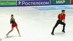 Юлия Артемьева — Алексей Брюханов. Короткая программа. Финал Гран-при России по фигурному катанию 2022/23