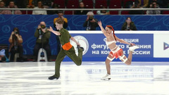 Яна Матвейшина — Тимофей Субботин. Произвольный танец. Финал Гран-при России по фигурному катанию 2022/23