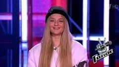 Маша Мэй перед Слепыми прослушиваниями