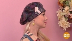 Берет из лоскутков. Доброе утро. Суббота. Фрагмент