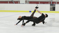 «Работаем на точки, как в театре». Как Елизавета Худайбердиева и Егор Базин готовятся к турниру «Русский вызов»