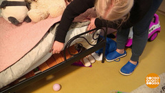 Куда пропадают носки и резинки для волос? Доброе утро. Фрагмент 