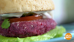 Постный бургер от Марии Суровой. Доброе утро. Суббота. Фрагмент 