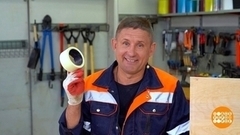 Дмитрий Талабуев и малярная лента. Доброе утро. Фрагмент 