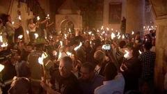 Схождение Благодатного огня. Прямая трансляция из Иерусалима.  Анонс