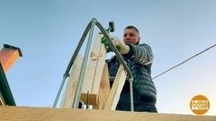 Необыкновенный гаджет для колки дров. Доброе утро. Фрагмент 