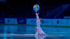 Софья Акатьева. Показательный номер. Кубок Московского спорта по фигурному катанию