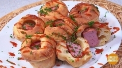 Готовим маффины с сосисками. Доброе утро. Фрагмент