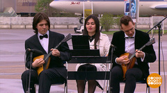 Унисон балалаечников МГИМ имени А. Г.  Шнитке. Доброе утро. Фрагмент 