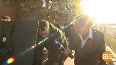 Прямое включение. Москва: салютный дивизион. Праздничный канал. Фрагмент 